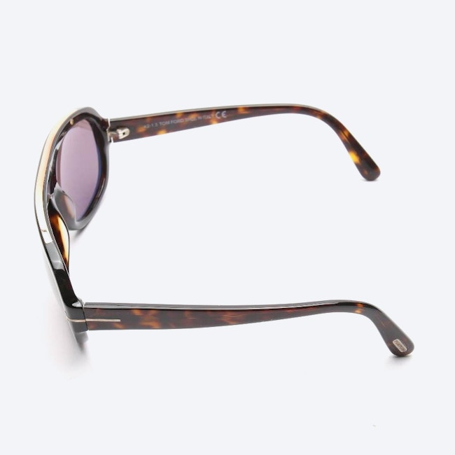 Image 3 of 444 Sunglasses Dark Brown in color Brown | Vite EnVogue