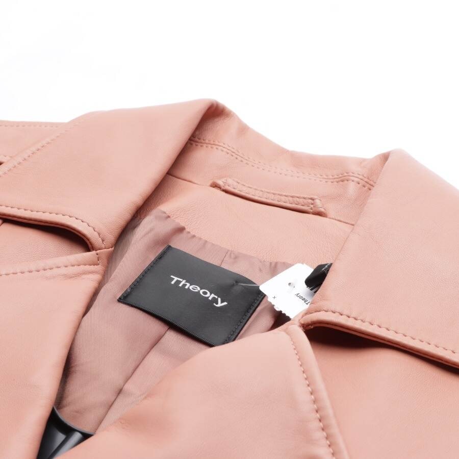 Image 3 of LeatherJacket S Light Pink in color Pink | Vite EnVogue