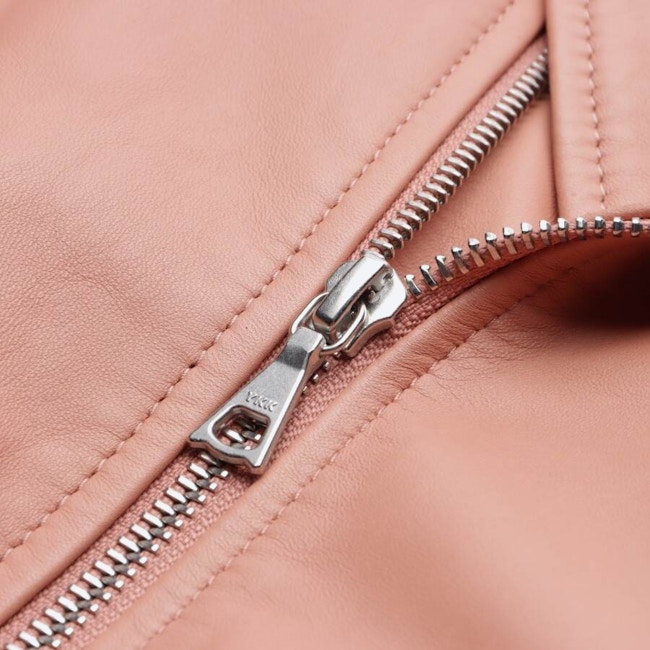 Image 4 of LeatherJacket S Light Pink in color Pink | Vite EnVogue