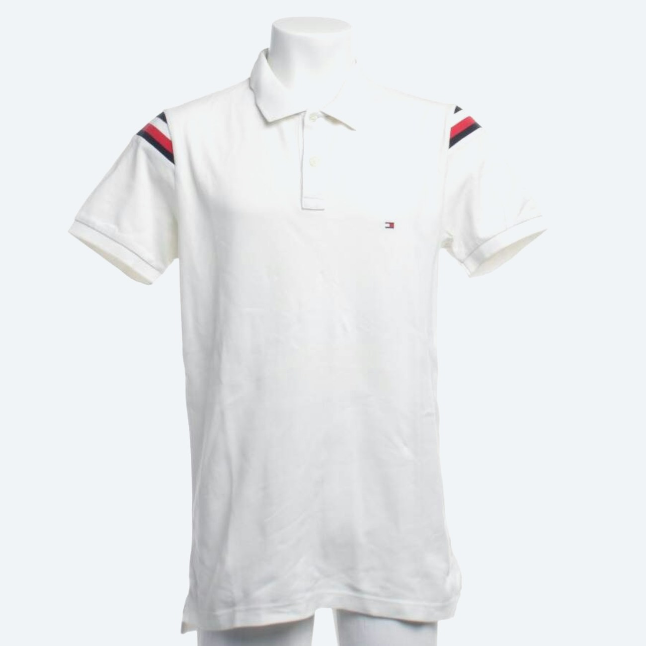 Image 1 of Polo Shirt L Cream in color White | Vite EnVogue