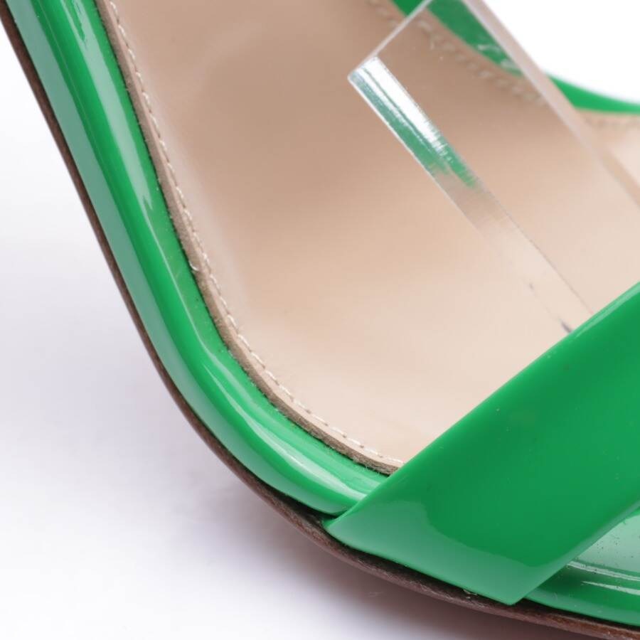 Image 5 of Heeled Sandals EUR 39 Green in color Green | Vite EnVogue