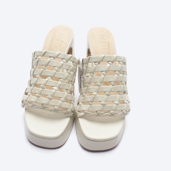 Bild 2 von Sandaletten EUR 40 Beige in Farbe Weiß | Vite EnVogue