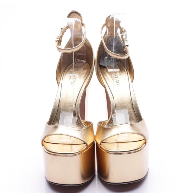 Heeled Sandals EUR 39.5 Gold | Vite EnVogue