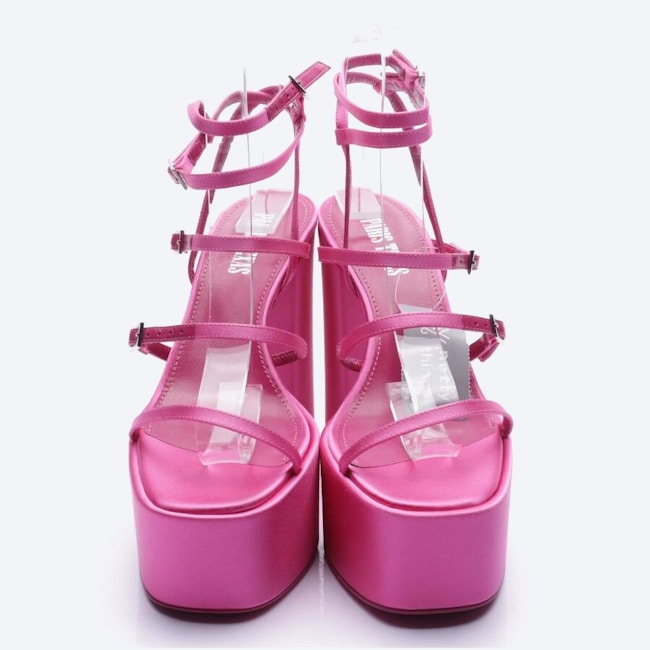 Image 2 of Heeled Sandals EUR38 Pink in color Pink | Vite EnVogue