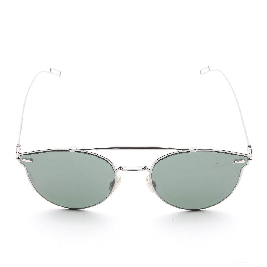 Image 1 of So Real Sunglasses Silver in color Metallic | Vite EnVogue