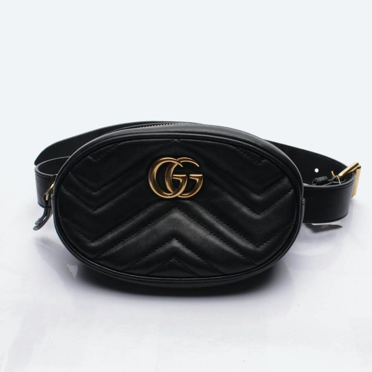 Image 1 of Marmont Belt Bag Black in color Black | Vite EnVogue