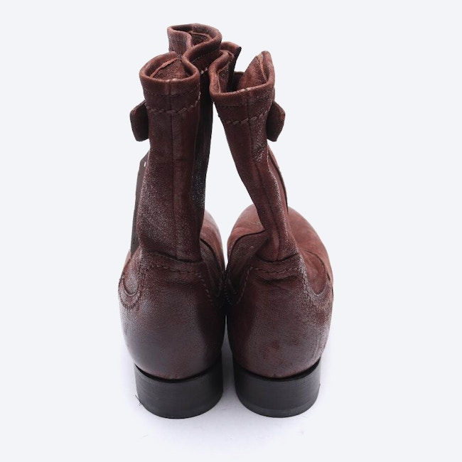 Image 3 of Ankle Boots EUR 37.5 Brown in color Brown | Vite EnVogue