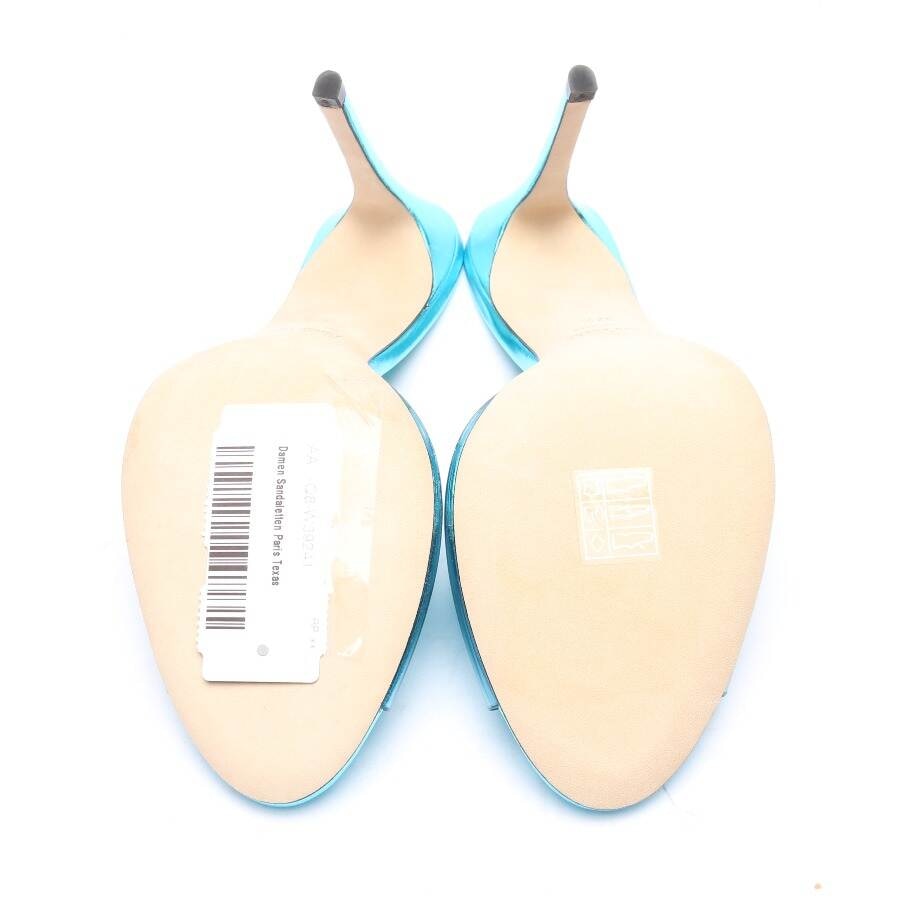 Image 4 of Heeled Sandals EUR 37.5 Blue in color Blue | Vite EnVogue