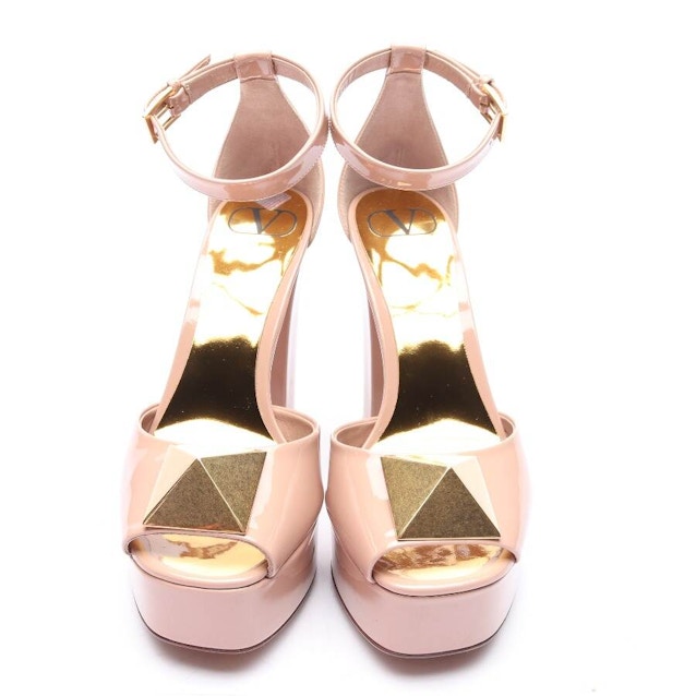 One Stud Heeled Sandals EUR38 Light Pink | Vite EnVogue