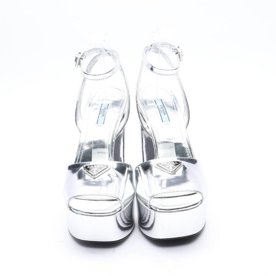Bild 2 von Sandaletten EUR 40 Silber in Farbe Metallic | Vite EnVogue