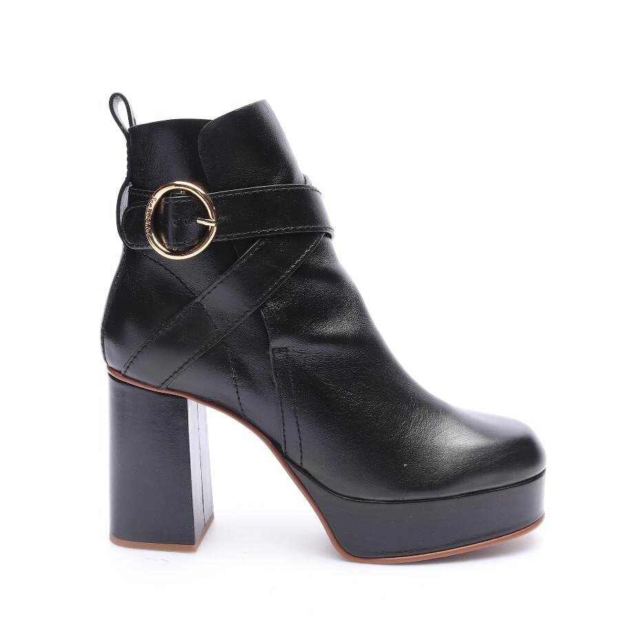 Image 1 of Ankle Boots EUR 40 Black in color Black | Vite EnVogue