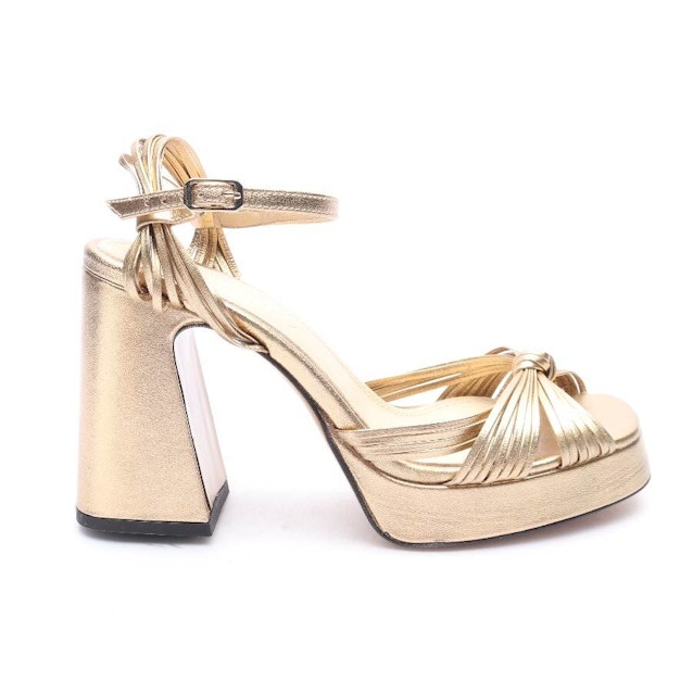 Image 1 of Heeled Sandals EUR 37 Gold | Vite EnVogue