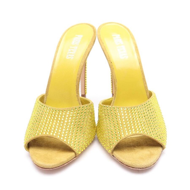 Heeled Sandals EUR 40 Yellow | Vite EnVogue