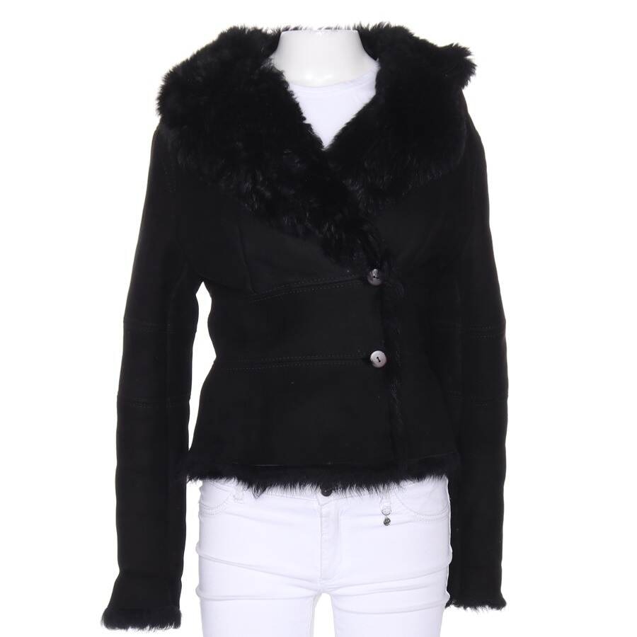 Image 1 of Sheepskin Jacket 40 Black in color Black | Vite EnVogue