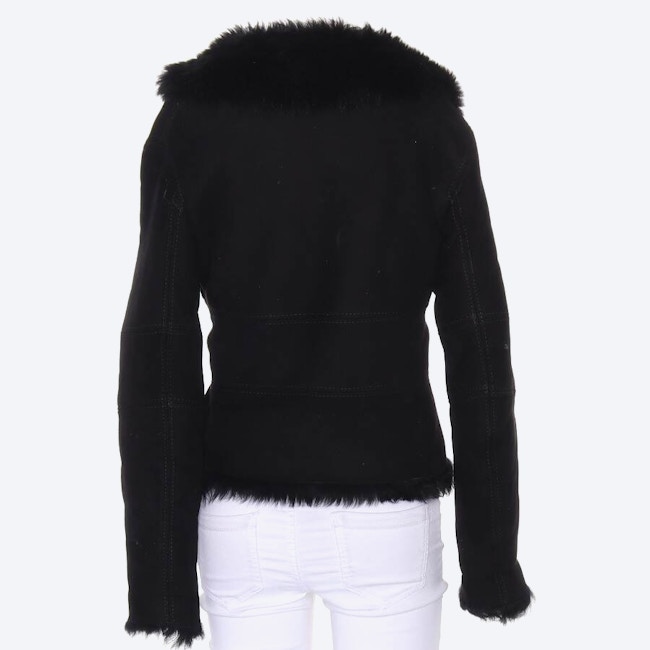Image 2 of Sheepskin Jacket 40 Black in color Black | Vite EnVogue