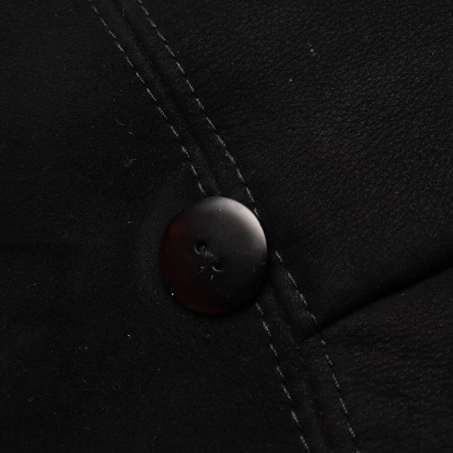 Image 4 of Sheepskin Jacket 40 Black in color Black | Vite EnVogue