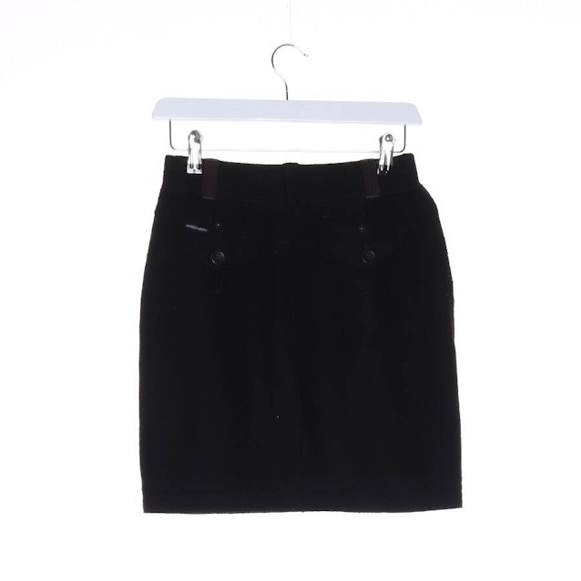 Wool Skirt 34 Black | Vite EnVogue
