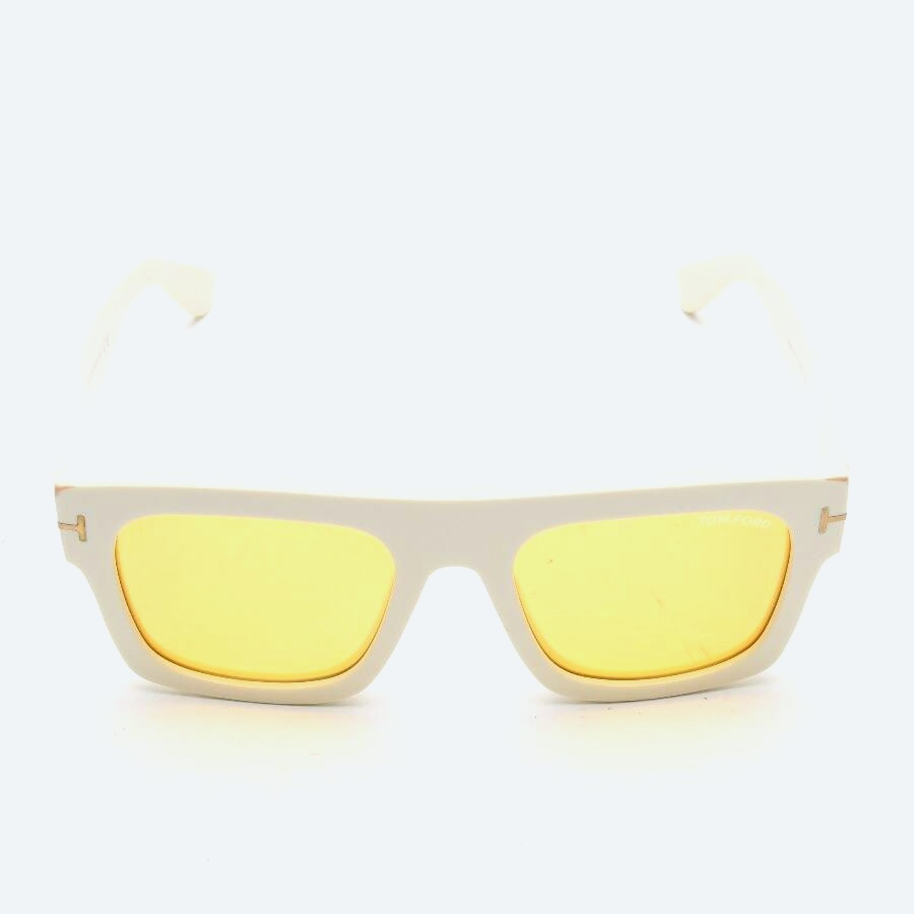 Image 1 of TF711 Sunglasses Cream in color White | Vite EnVogue