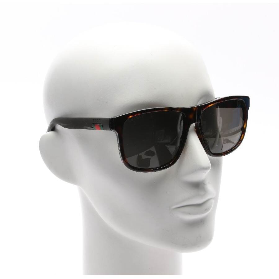 Image 2 of GG0010S Sunglasses Brown in color Brown | Vite EnVogue