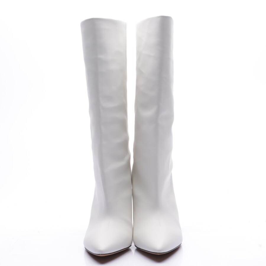 Image 2 of Boots EUR 40 White in color White | Vite EnVogue