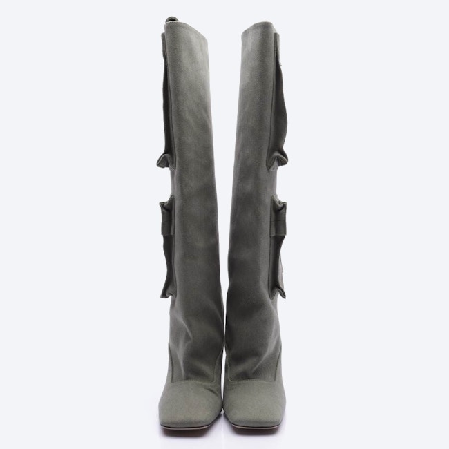 Image 2 of Boots EUR 40 Green in color Green | Vite EnVogue