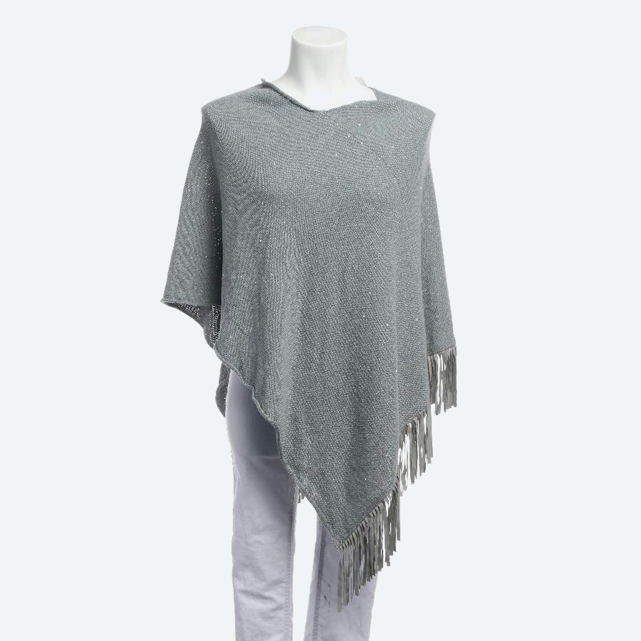 Image 1 of Poncho Gray in color Gray | Vite EnVogue