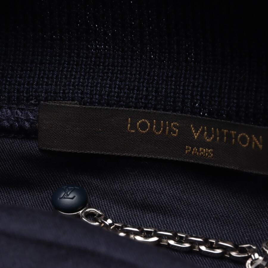 Image 5 of Leather Jacket S Navy in color Blue | Vite EnVogue