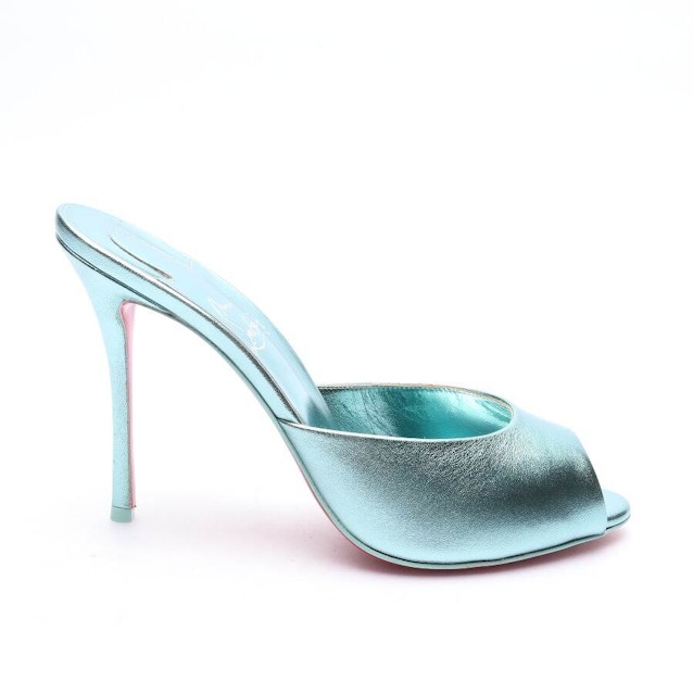 Image 1 of Heeled Sandals EUR 39.5 Turquoise | Vite EnVogue