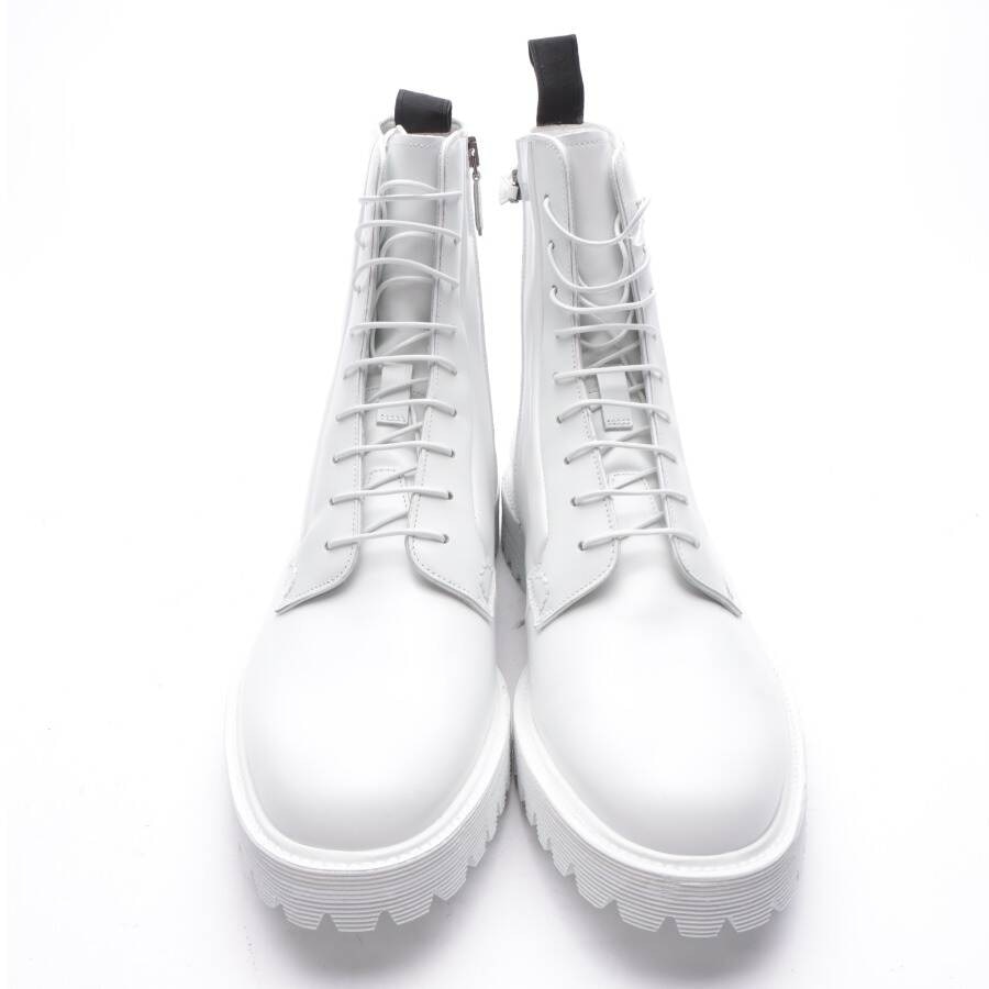 Image 2 of Biker Boots EUR 40.5 White in color White | Vite EnVogue