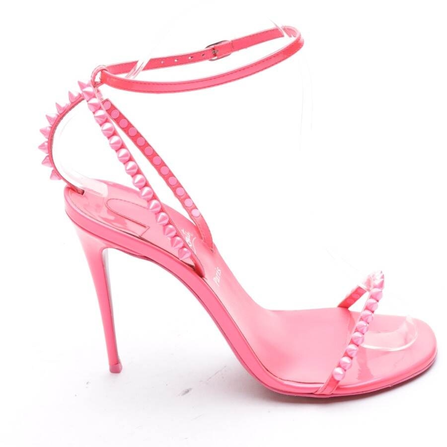 Image 1 of Heeled Sandals EUR 36.5 Neon Pink in color Neon | Vite EnVogue