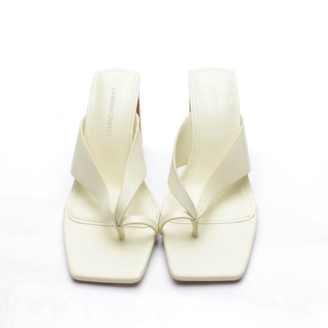 Heeled Sandals EUR38 Cream | Vite EnVogue
