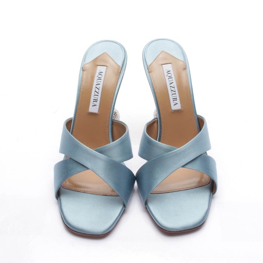 Image 2 of Heeled Sandals EUR 40 Blue in color Blue | Vite EnVogue