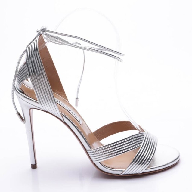 Image 1 of Heeled Sandals EUR 37.5 Silver | Vite EnVogue