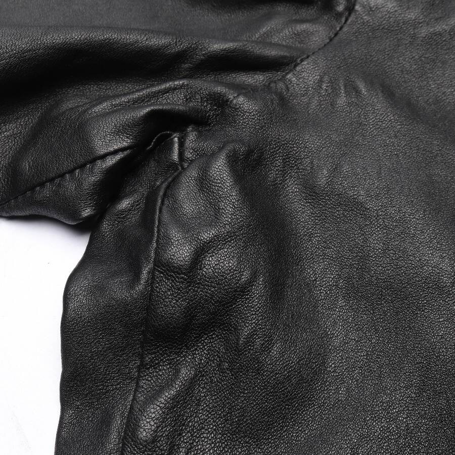 Image 4 of Leather Pants 38 Black in color Black | Vite EnVogue