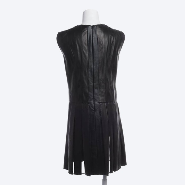 Image 2 of Leather Dress 34 Black in color Black | Vite EnVogue
