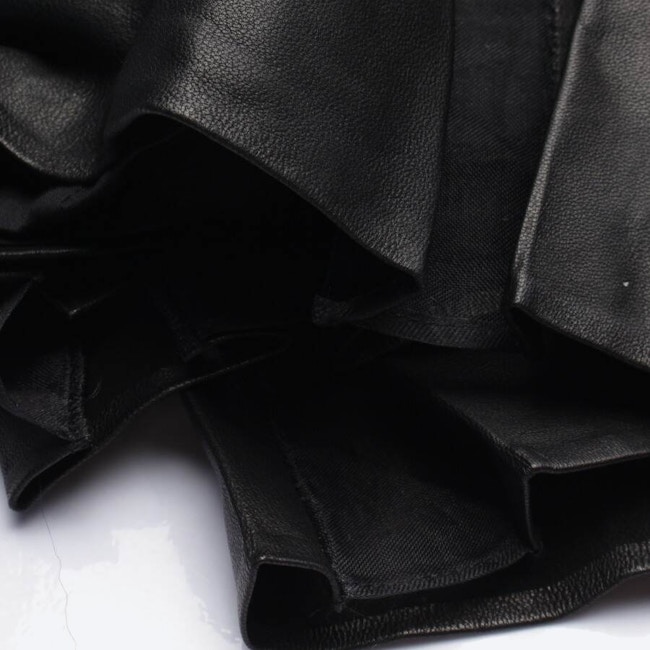 Image 3 of Leather Dress 34 Black in color Black | Vite EnVogue