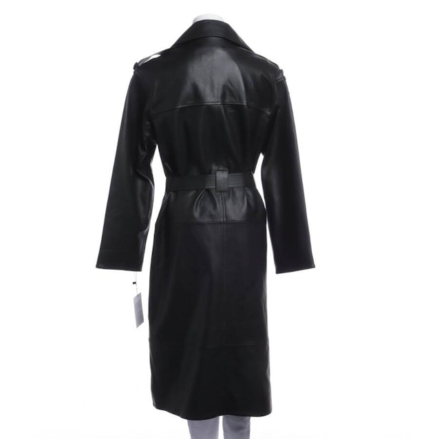 Leather Coat 34 Black | Vite EnVogue
