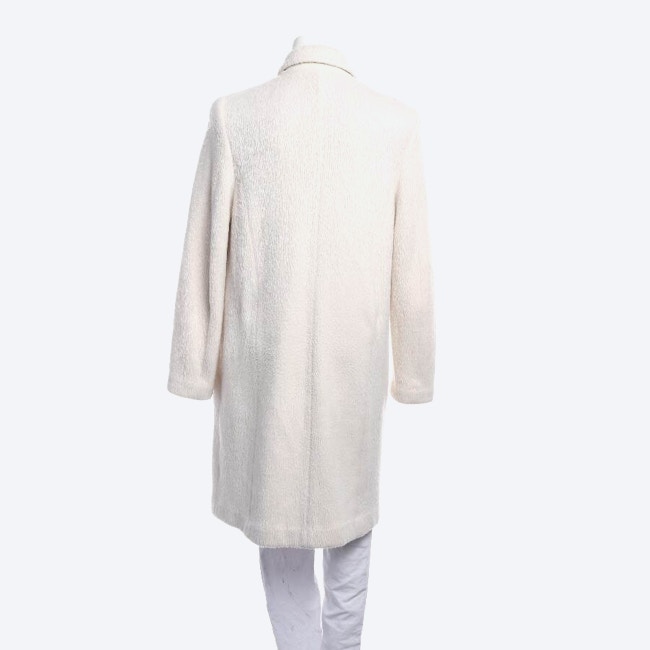 Image 2 of Between-seasons Coat 40 Beige in color White | Vite EnVogue