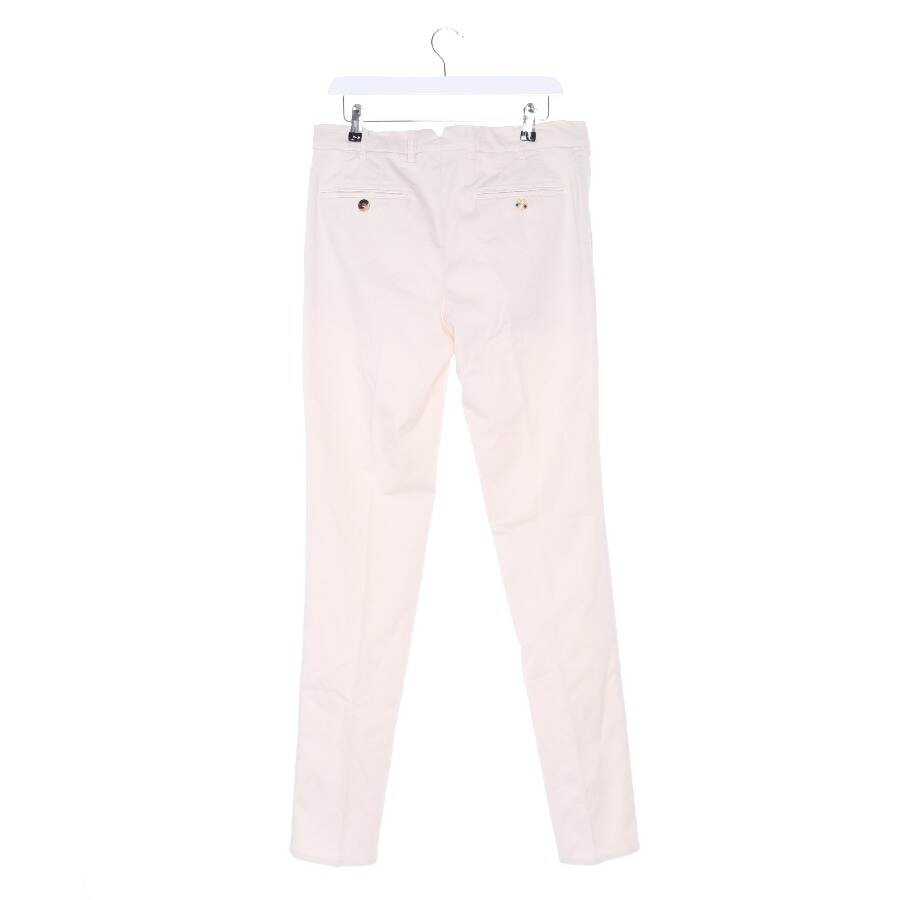 Image 2 of Trousers 46 Cream in color White | Vite EnVogue