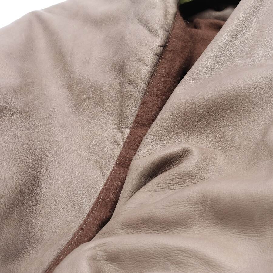 Image 3 of LeatherJacket XS Brown in color Brown | Vite EnVogue