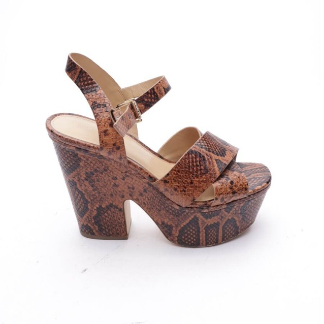 Image 1 of Heeled Sandals EUR 40.5 Brown | Vite EnVogue