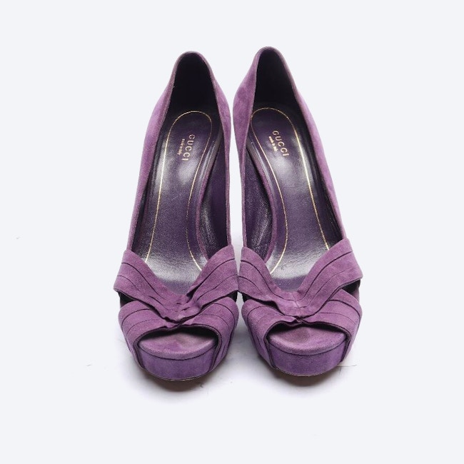 Image 2 of Peep Toes EUR 41 Purple in color Purple | Vite EnVogue