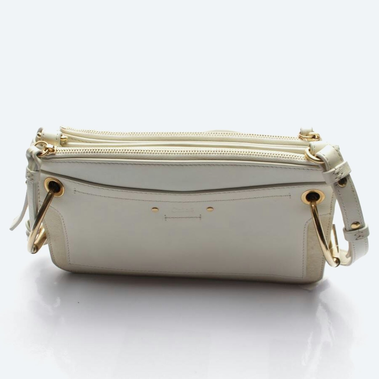Image 1 of Crossbody Bag Beige in color White | Vite EnVogue