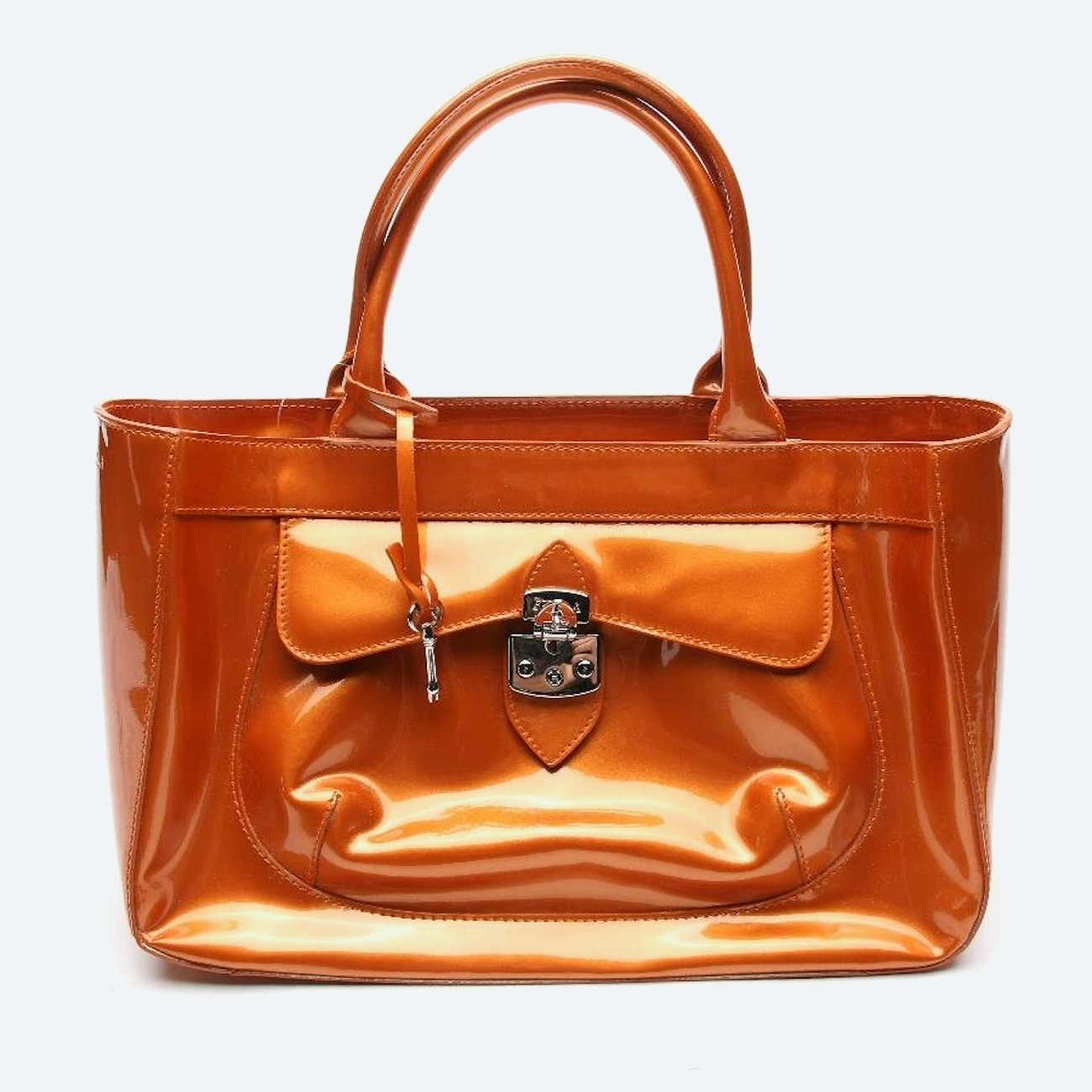 Image 1 of Handbag Orange in color Orange | Vite EnVogue