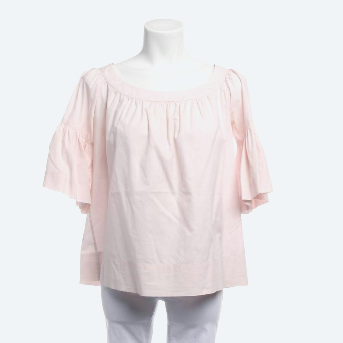 Image 1 of Shirt Blouse M Light Pink in color Pink | Vite EnVogue