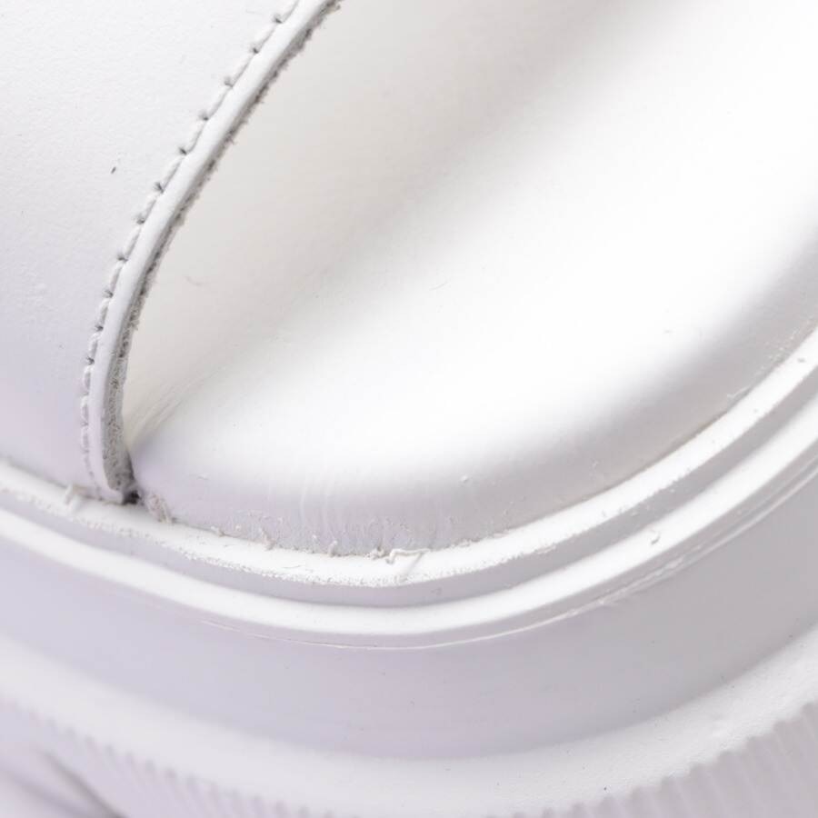 Image 7 of Sandals EUR 40 White in color White | Vite EnVogue