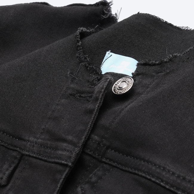 Image 3 of Jeans Jacket XS Black in color Black | Vite EnVogue