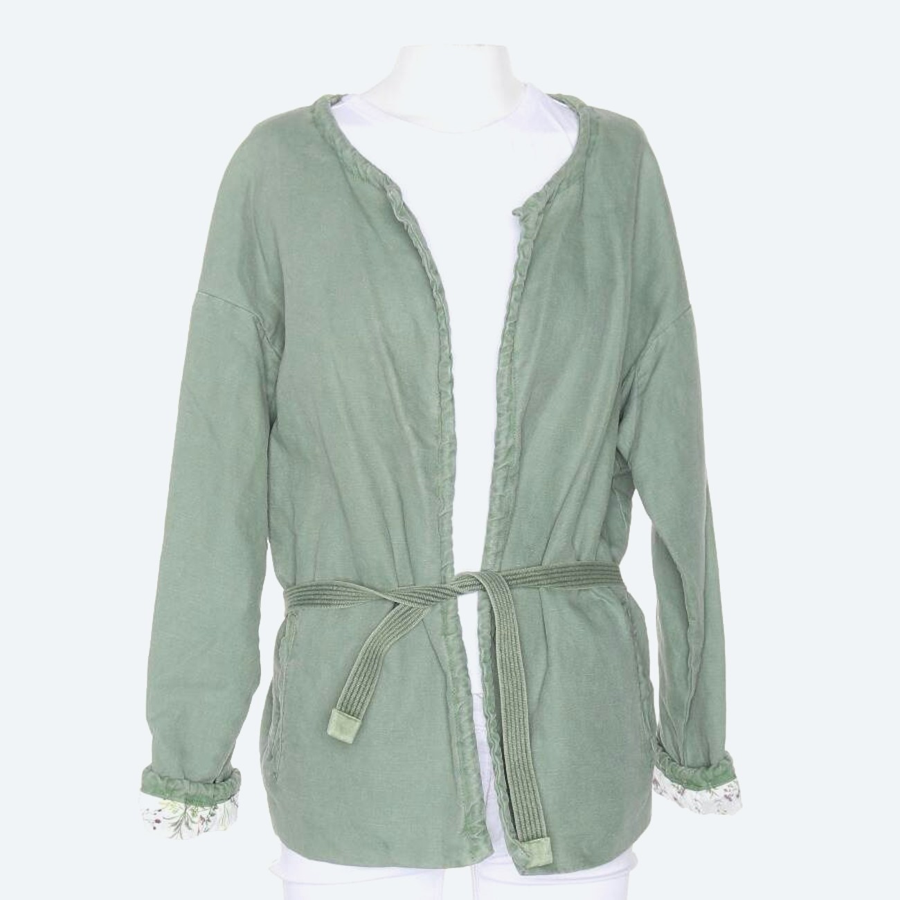 Image 1 of Summer Jacket L Green in color Green | Vite EnVogue