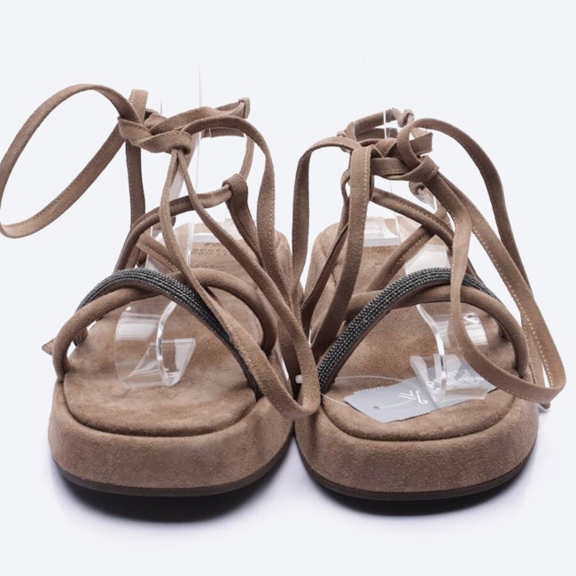 Image 2 of Sandals EUR38 Brown in color Brown | Vite EnVogue