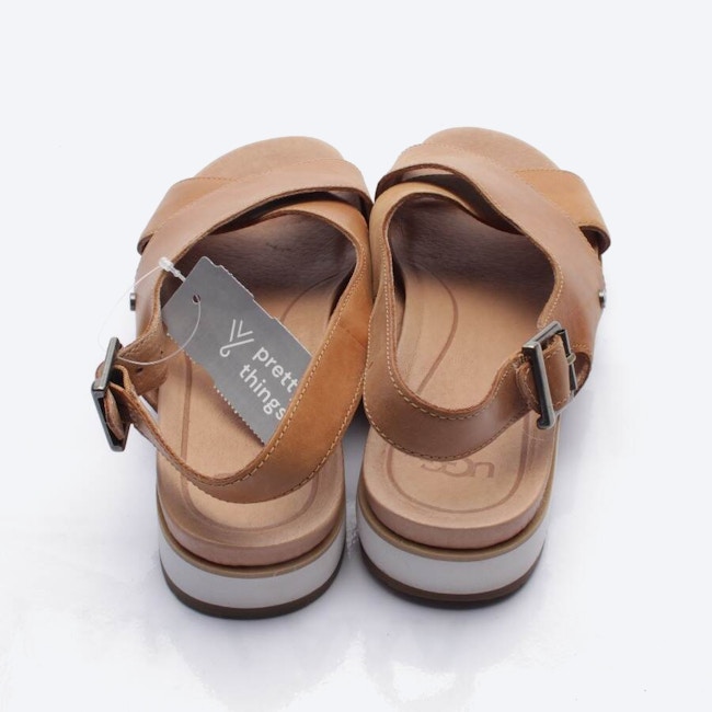 Image 3 of Sandals EUR38 Light Brown in color Brown | Vite EnVogue
